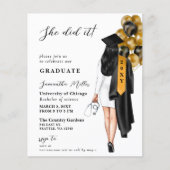 Budget Gold Black Nurse Sie tat es Abschluss (Vorderseite)