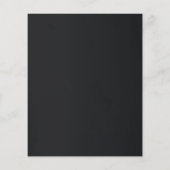 Budget Gold Cocktail Abendessen Party Einladung (Rückseite)