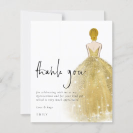 Budget Gold Gown Foto Blonde Quinceañera Dank