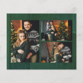 Budget Gold & Green Rustikale Weihnachten 4 Multi- (Rückseite)