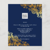 BUDGET Gold Lace Classic Ampersand Wedding (Rückseite)