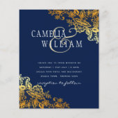 BUDGET Gold Lace Classic Ampersand Wedding (Vorderseite)