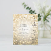 Budget Gold Lights Modernes Brautparty (Stehend Vorderseite)