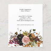 Budget Gold, Lila und Rosa Brautparty (Rückseite)