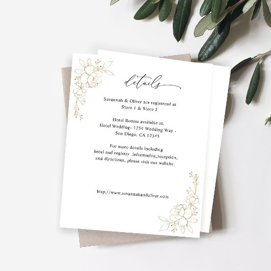 Budget Gold Linde Blumendetails