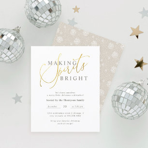 Budget Gold machen Spirituosen Glanz Weihnachten P