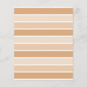 Budget Gold Peach Gender Neutral Oh Baby Dusche (Rückseite)