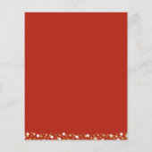 Budget Gold Script Foto Abschluss Ankündigung (Rückseite)