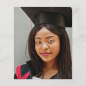 Budget Gold Tassel Graduation Cap rotes Party (Rückseite)