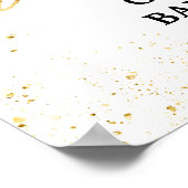 Budget Gold Weihnachtsdusche Willkommen Poster (Ecke)