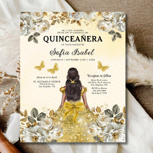 Budget Gold Zweisprachiges Spanisch Quinceanera
