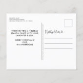 Budget Golden Retriever Weihnachtsurlaub Hundekart (Rückseite)