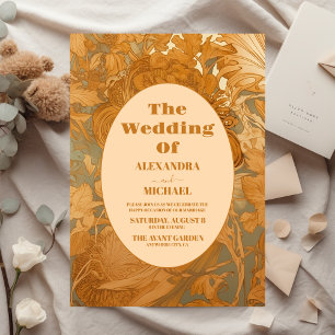 Budget Goldene Art Nouveau Hochzeit