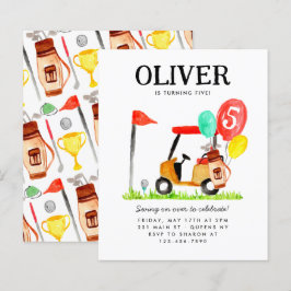 Budget Golf Cart Bag Ballon Kinder Golfer Geburtst