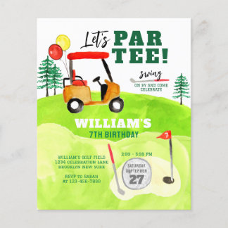 BUDGET Golf Par-T Swing by Junge Kindergeburtstag