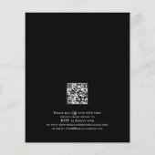 Budget Gothic bis Tod tun uns Teil QR Hochzeit (Rückseite)
