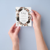 BUDGET Gothic Boho Hochzeit Einladung Flyer (Gruppe)