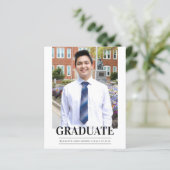 Budget GRAD Feierliche Ankündigung des Abschlusses (Stehend Vorderseite)