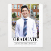 Budget GRAD Feierliche Ankündigung des Abschlusses (Vorderseite)