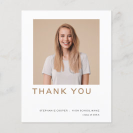 Budget Grad Foto Gold Abschluss Vielen Dank