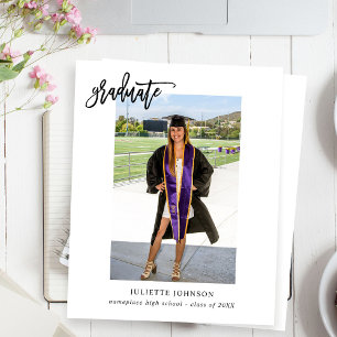 Budget Graduate Calligraphy 2v Foto Ankündigung