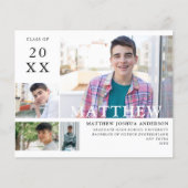 Budget Graduate Modern Stylish 4 Foto Ankündigung  Flyer (Vorne)