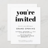 Budget Grand Opening Special Event Business Launch (Vorne/Hinten)