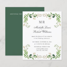 BUDGET Green Blätter Summer Spring Garden Hochzeit