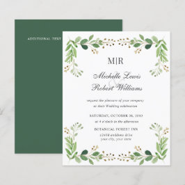 BUDGET Green Blätter Summer Spring Garden Hochzeit