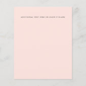 BUDGET Green Blätter Summer Spring Garden Hochzeit (Rückseite)