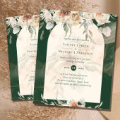 BUDGET Green BOHO Terracotta Florenz Hochzeit Flyer