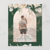 BUDGET Green BOHO Terracotta Florenz Hochzeit Flyer (Vorne)