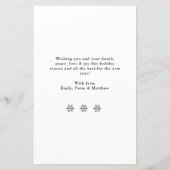 Budget Green Foto Collage Weihnachtsweihnachtskart (Rückseite)