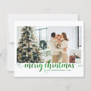 BUDGET Green Frohe Weihnachts-Herz-Script-Foto