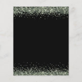 Budget Green Glitzer Weihnachts-Party Black (Rückseite)