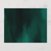 Budget Green Gold Quinceanera Save the Date (Rückseite)