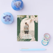 BUDGET Green Pampas Grass FOTO DANK IHNEN MASSEN Flyer (Einzeln)