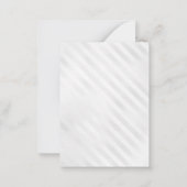 Budget Green Silver Balloon Glam Glitzer Geburtsta Mitteilungskarte (Rückseite)