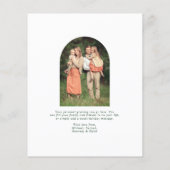 BUDGET Greenery Arch Frohe Weihnachten Foto (Rückseite)