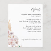 Budget Greenery Boho Tropical Floral Details (Vorderseite)