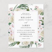 Budget Greenery Boho Tropical Floral Wedding (Vorderseite)