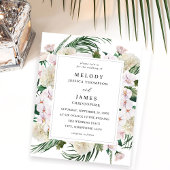 Budget Greenery Boho Tropical Floral Wedding