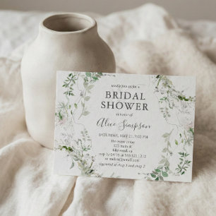 Budget Greenery Calligraphy Brautparty