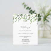 Budget Greenery Eucalyputs Hochzeit (Stehend Vorderseite)