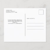 Budget Greenery Eukalyptus Brautparty Einladung (Rückseite)