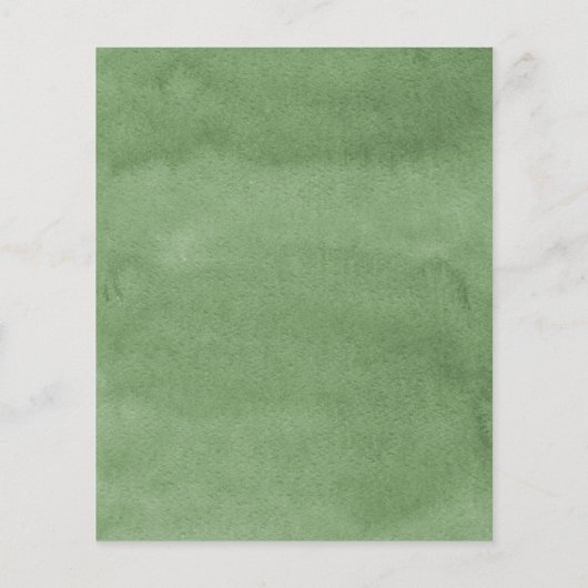 Budget Greenery Forest Animals Baby Shower By Mail (Rückseite)