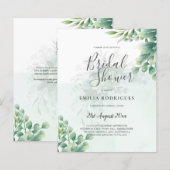 BUDGET Greenery Gold Eukalyptus BRAUTPARTY (Vorne/Hinten)