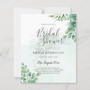 BUDGET Greenery Gold Eukalyptus BRAUTPARTY