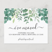 Budget Greenery Ich habe die Ankündigungskarte ver (Vorderseite)