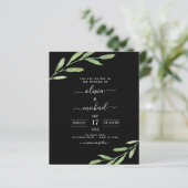 Budget Greenery Rustic Simple Elegant Wedding (Stehend Vorderseite)